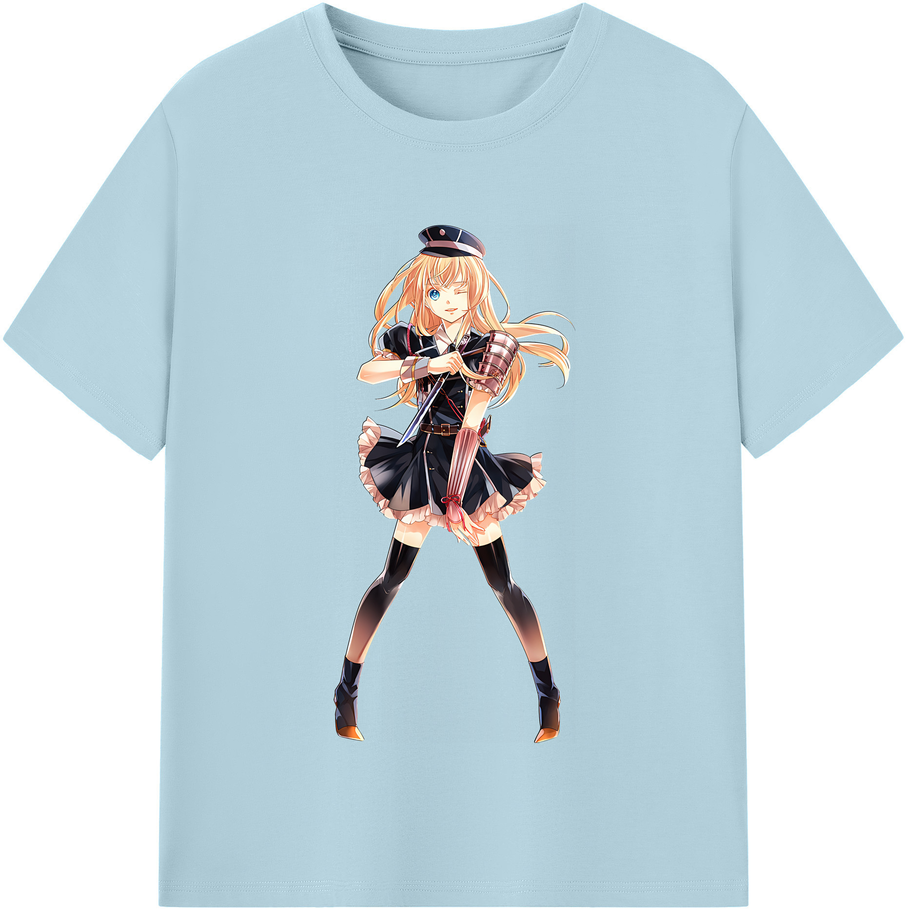 （画像用） 刀剣乱舞 Touken Ranbu 綿100％半袖Tシャツ（フロントプリント）
